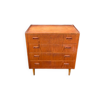 Scandinavian teak chest of drawers