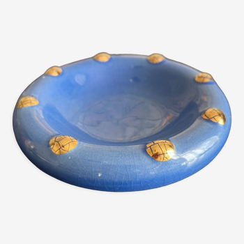 empty Longwy faience pocket