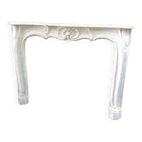 18th century wooden fireplace