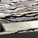 Armchair style Louis XV zebra
