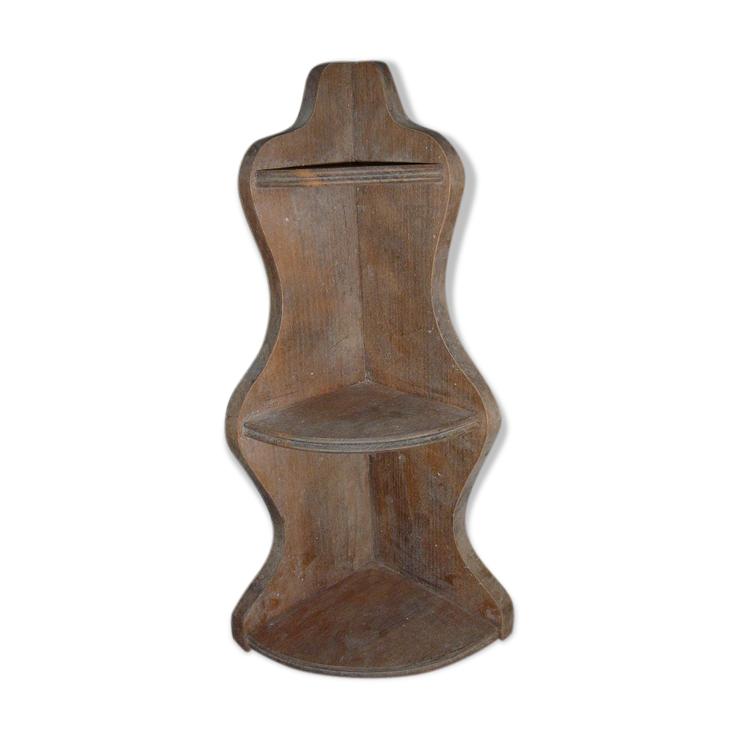 60s wall corner shelf