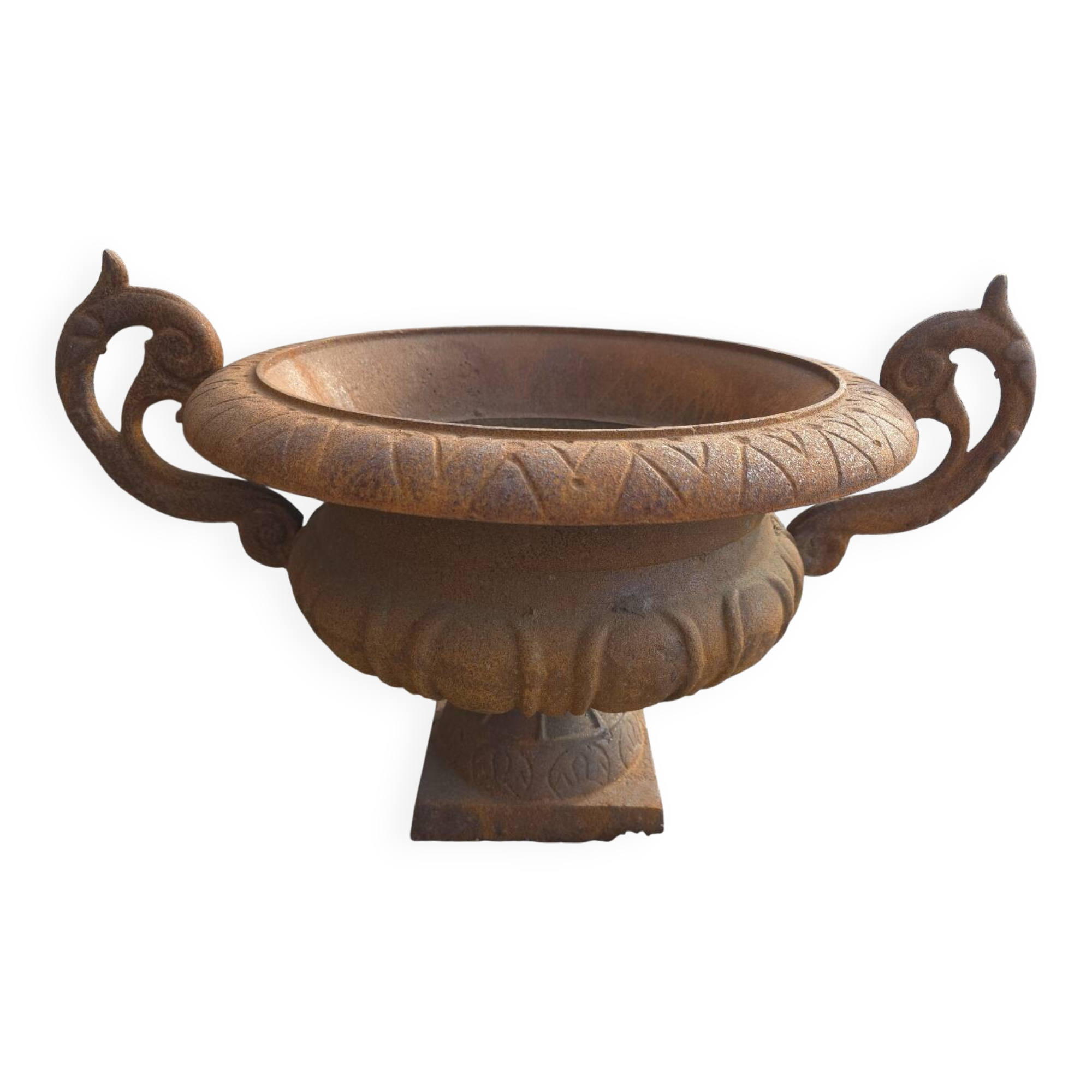 Medici vase with cast iron ears