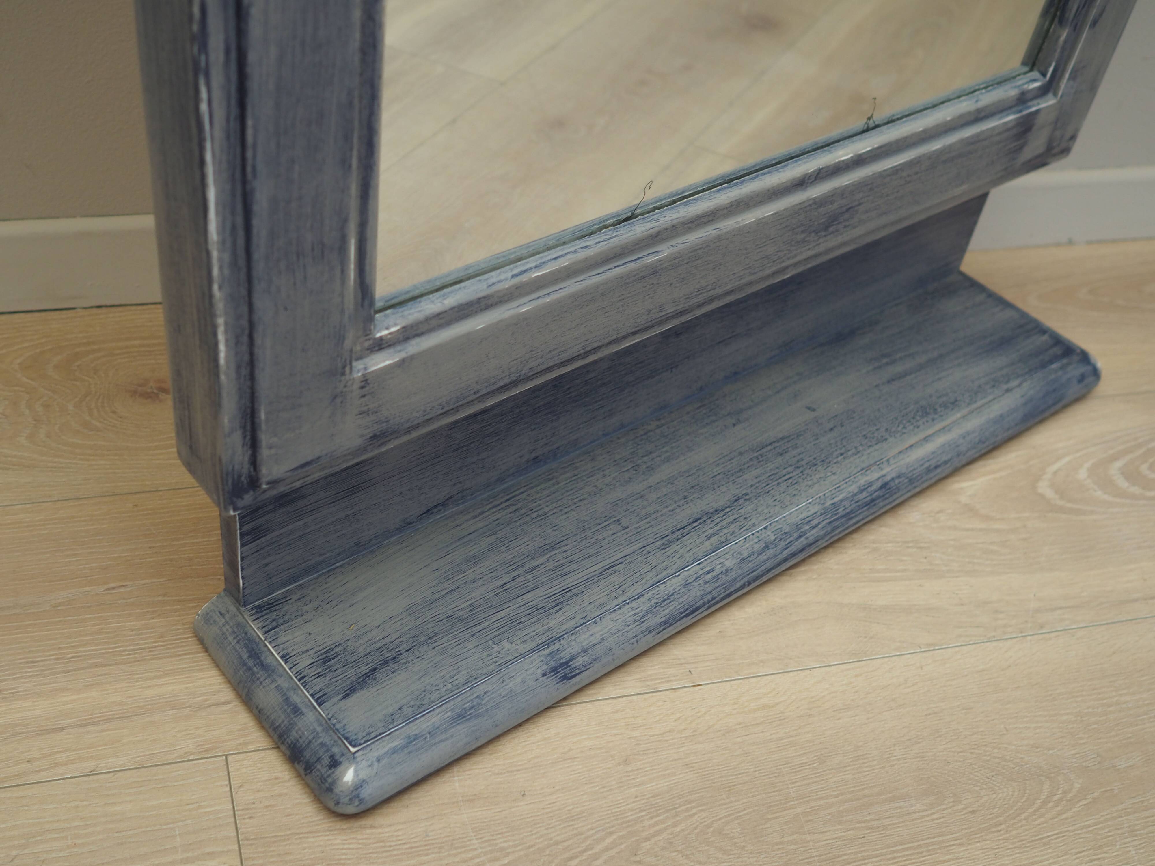 Mirror in beech frame, Danish design, 1960s, production: Denmark