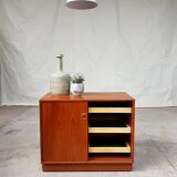 Mid century Danish media cabinet by Horsens Hjornebo