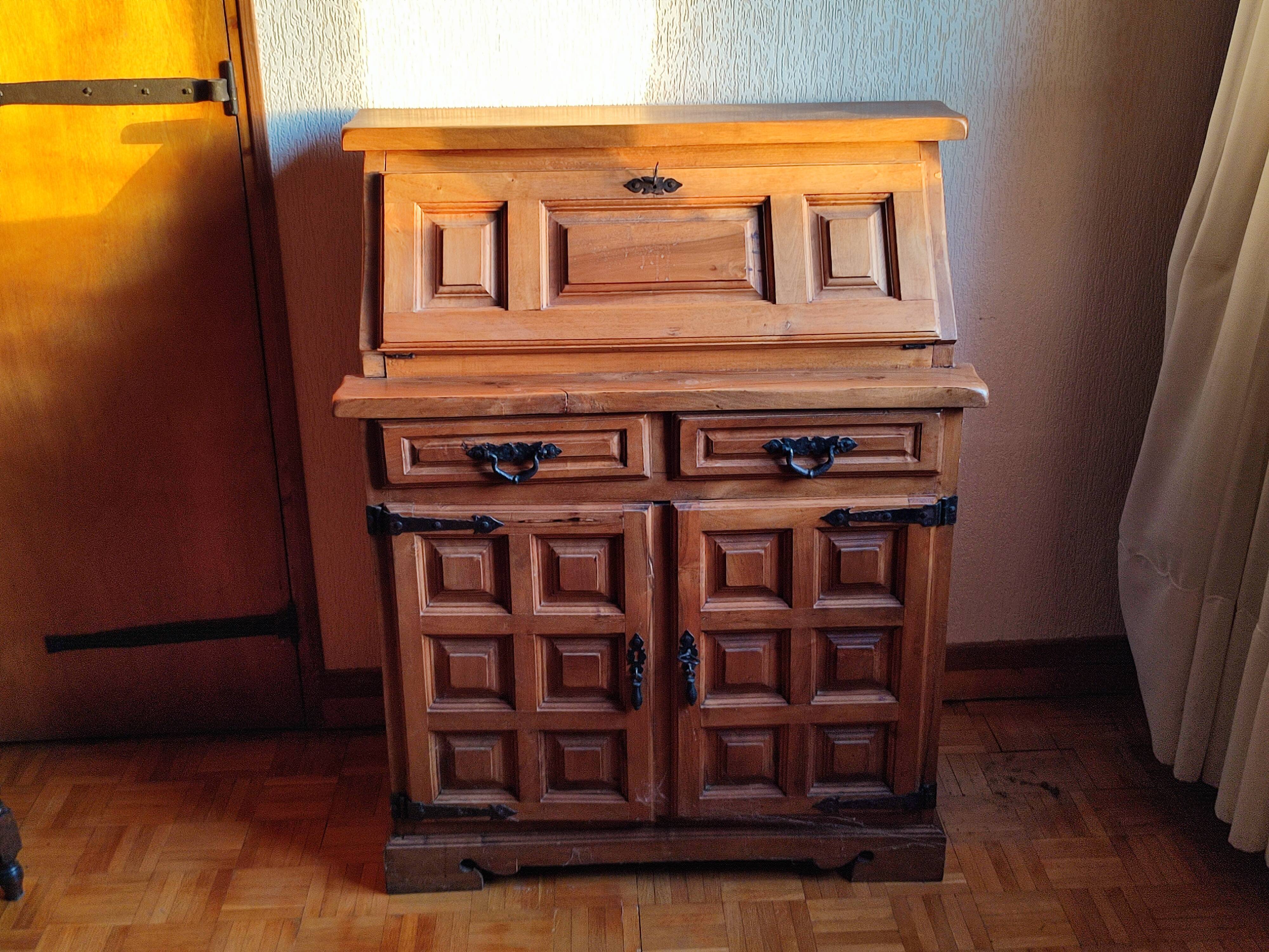 Spanish catalan baroque writing desk