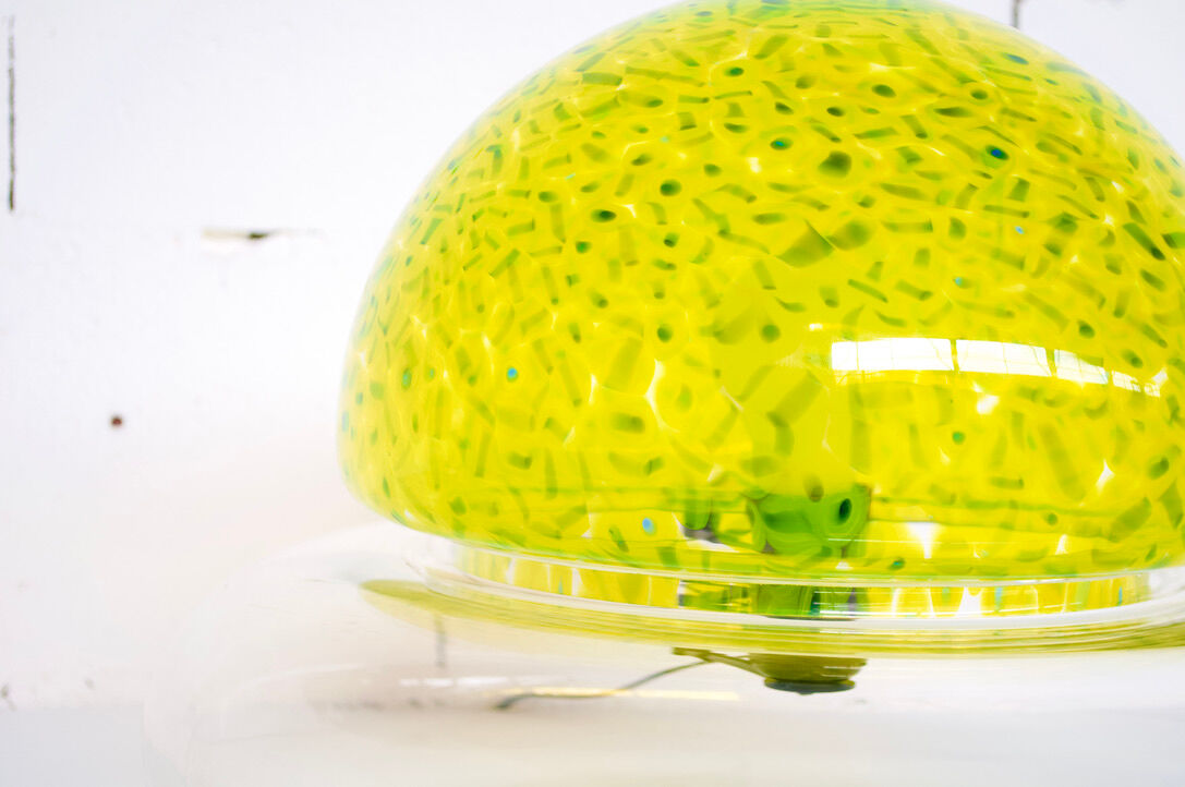 Poveglia lamp 1969 Gae Aulenti vistosi murano editor