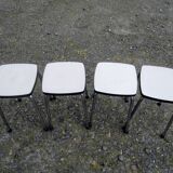 Set of four stools with Formica top