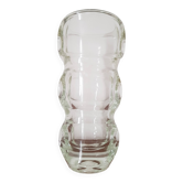 70s molded glass vase