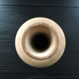 Terracotta heron vase