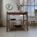 XS oak draper's table