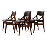 MK10691 Rosewood chair by Vestervig Eriksen for Brdr. Tromborg, set of 4