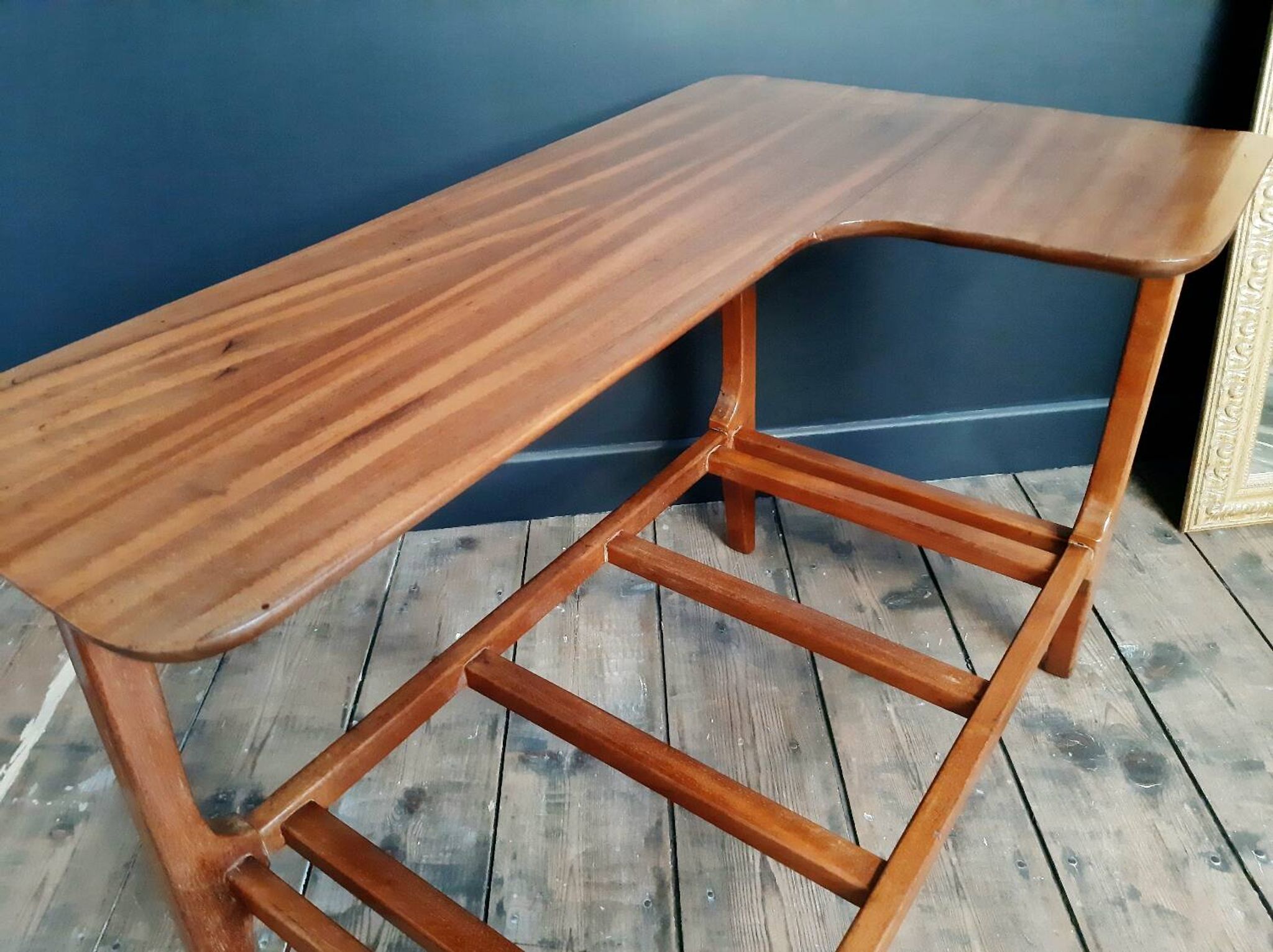 Vintage coffee table, antique Danish furniture