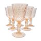 6 verres à eau Rosaline