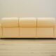 Leather sofa, Italian design, 1960s, production: Italy