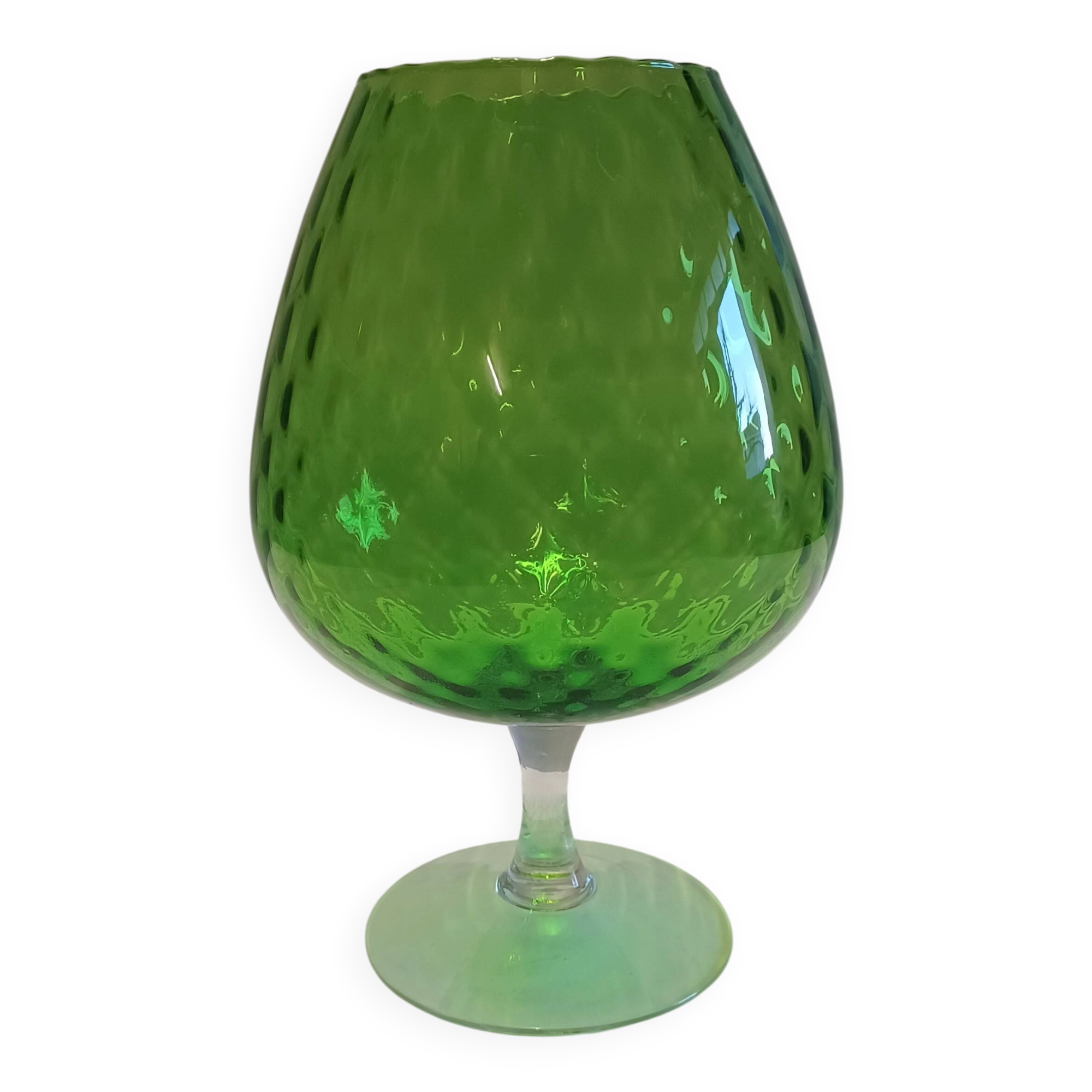 Crystal D'Arques Vase - Art Deco Style - 1960-70