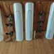 Art Deco wall lamps from cinema, vintage