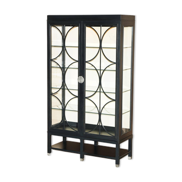 Ralph Lauren Bel Air glass library with lighting