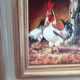 Pair hen painting