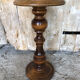 Vintage solid wood side table