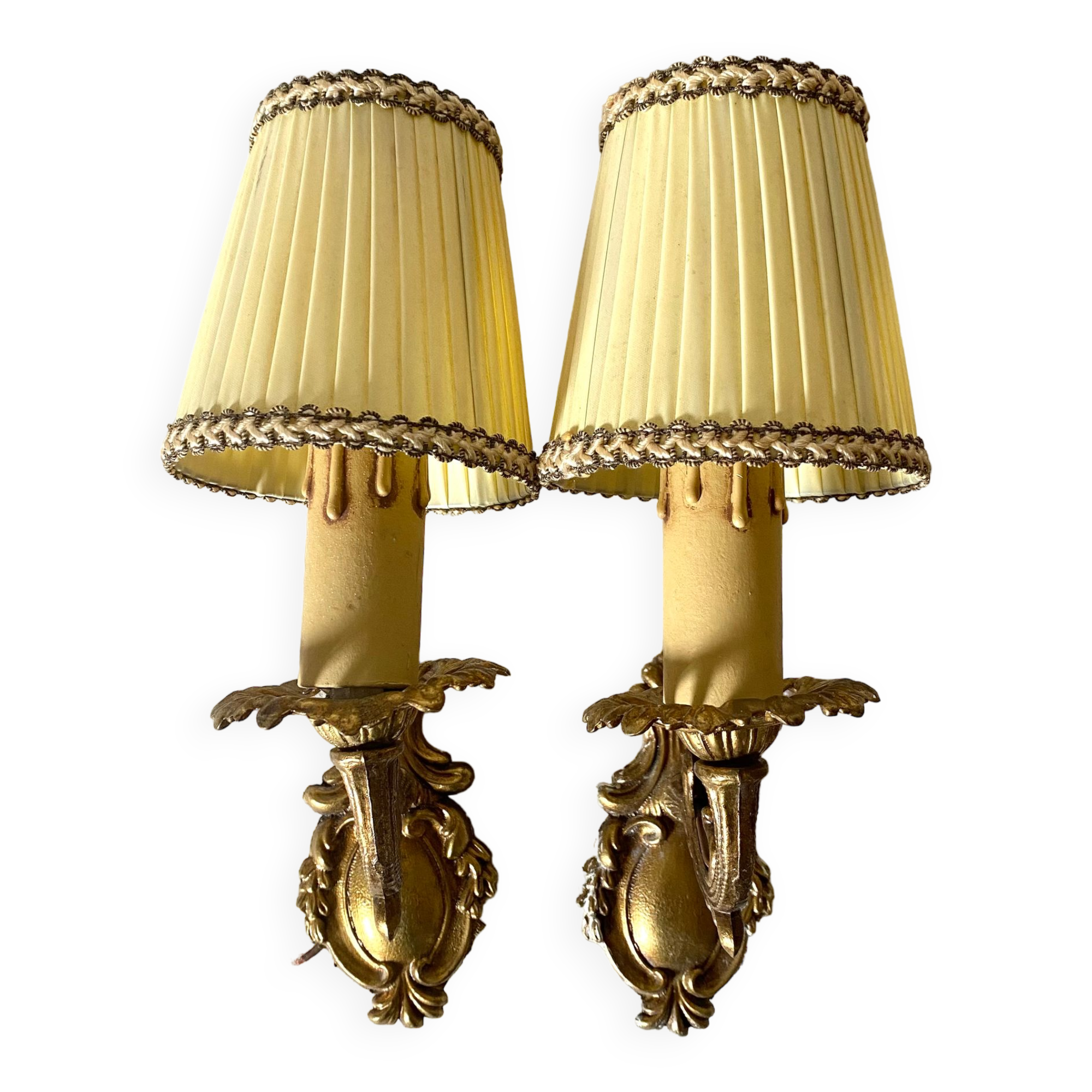 Pair of old sconces