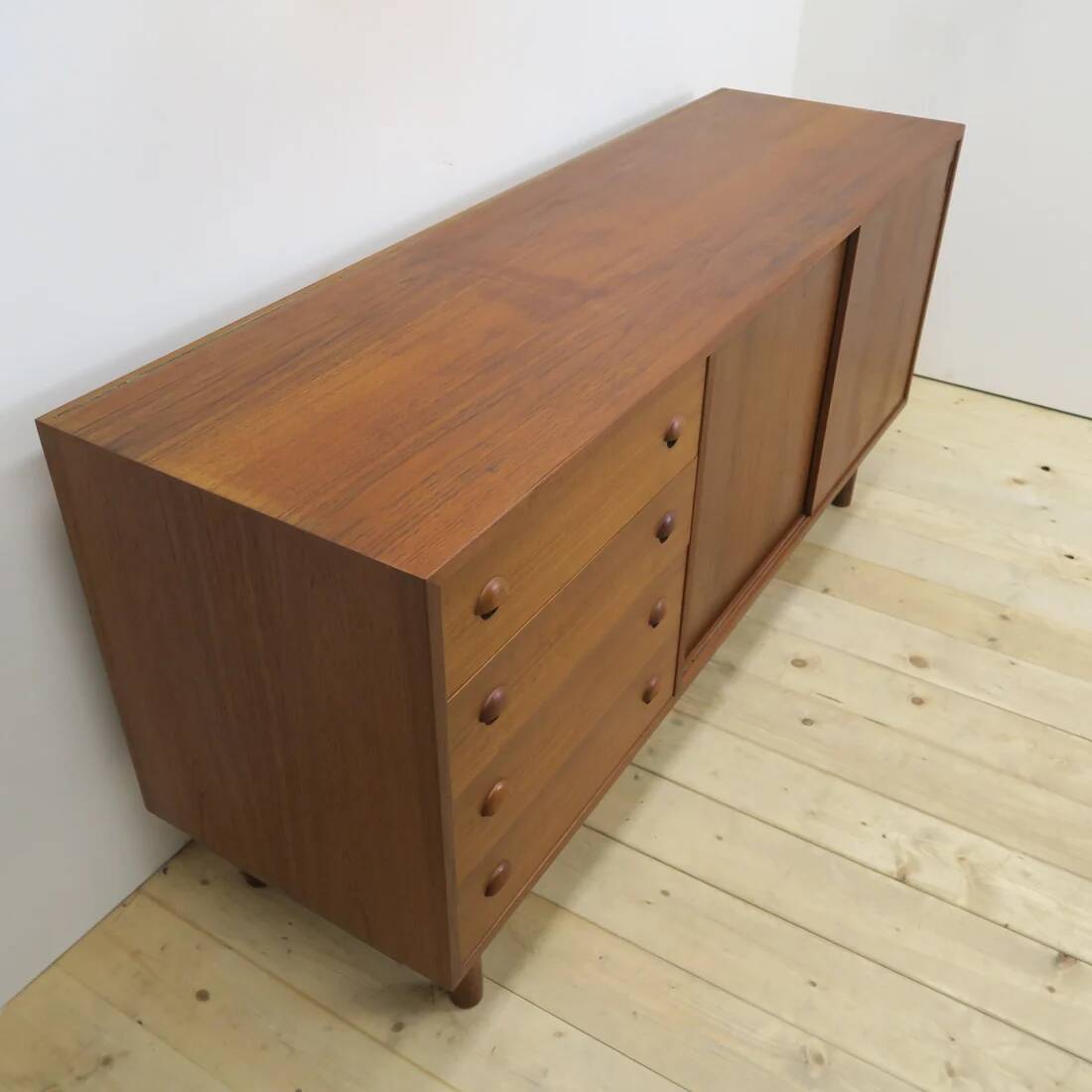 Teak enfilade, Hornslet Møbelfabrik, Denmark 1960