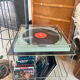 Vintage vinyl table