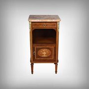 Small living room piece in marquetry, Louis XVI style – early 20th century