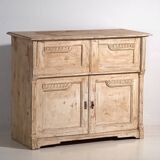 Ancienne commode de bureau blanche (vers 1920)