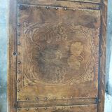Wooden bistro bench