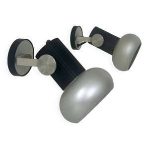 paire d'appliques vintage - france 1970