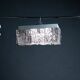 Large Vintage J.T. Kalmar Glass Flush Mount - 1960s Austrian Ceiling Light