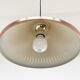 Vintage red Copper aluminium Perforated Hanging Lamp / Pendant