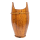 Curved wooden umbrella stand 1960s France