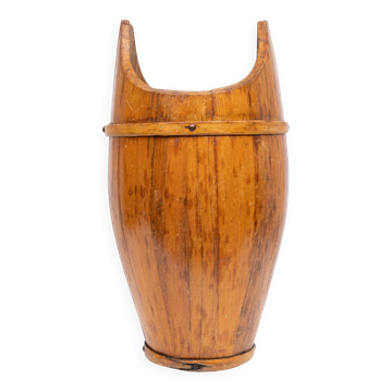 Porte-parapluie courbé en bois, années 1960, France