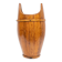 Curved wooden umbrella stand 1960s France