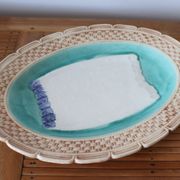 Asparagus dish in old slurry
