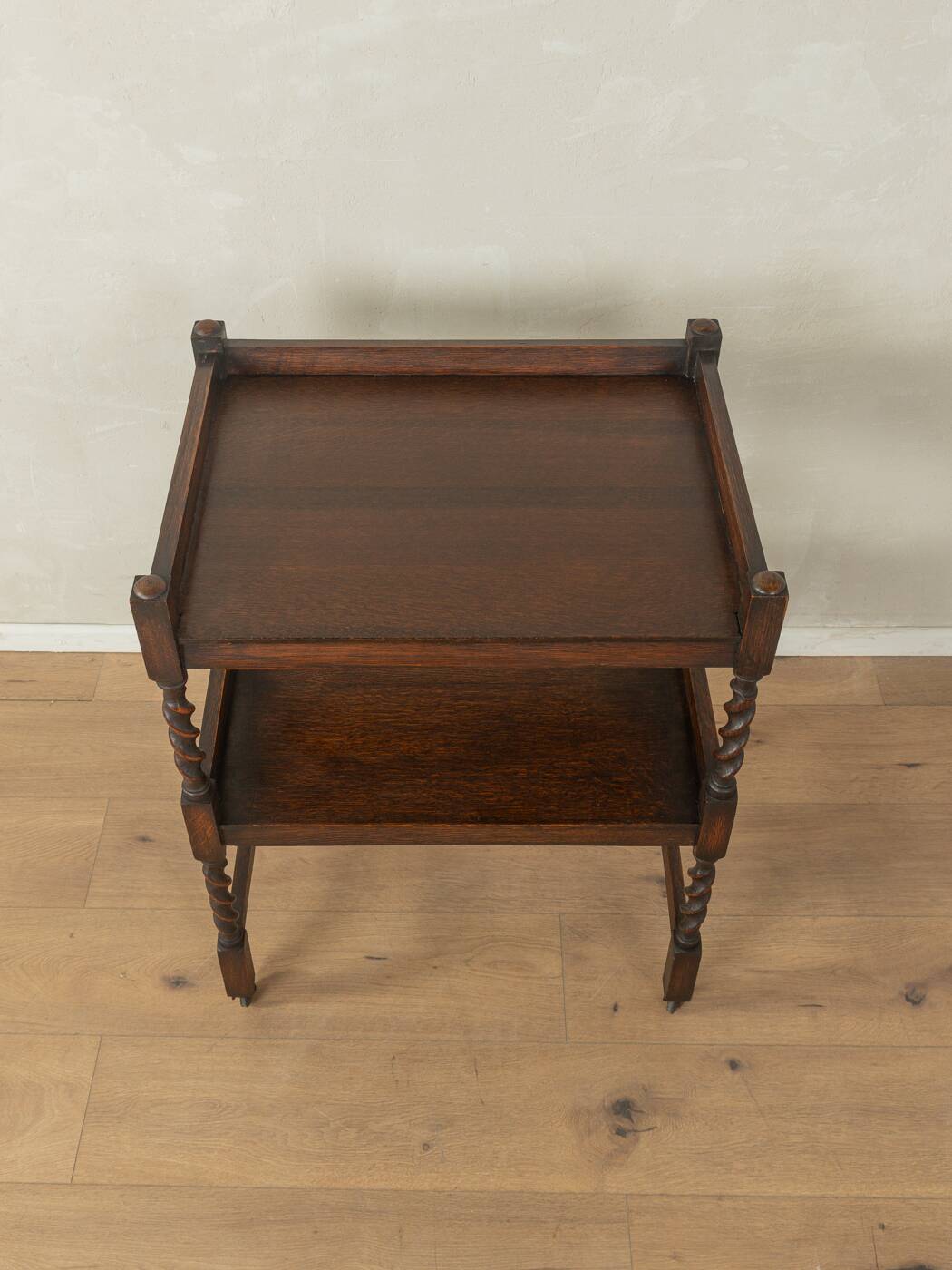 Wonderful tea trolley in Jacobethan style from the 1920s