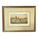 Hunting lithograph 1844