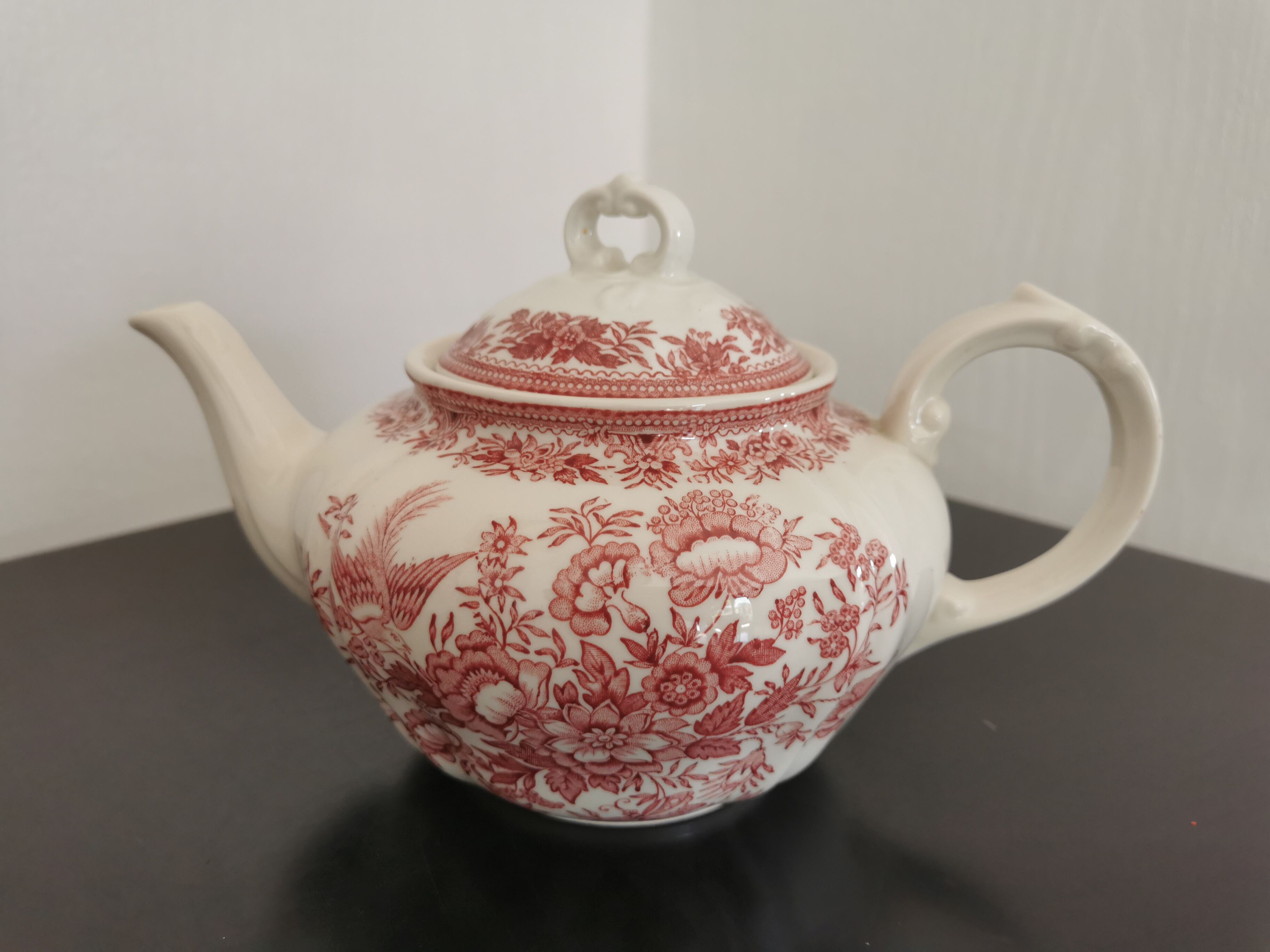 Villeroy & Boch Saar Germany antique red coffee and tea set