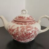 Service à café et thé ancien rouge Villeroy & Boch Saar Allemagne