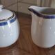 Service à café/thé Christofle Océana Bleu, porcelaine de Limoges