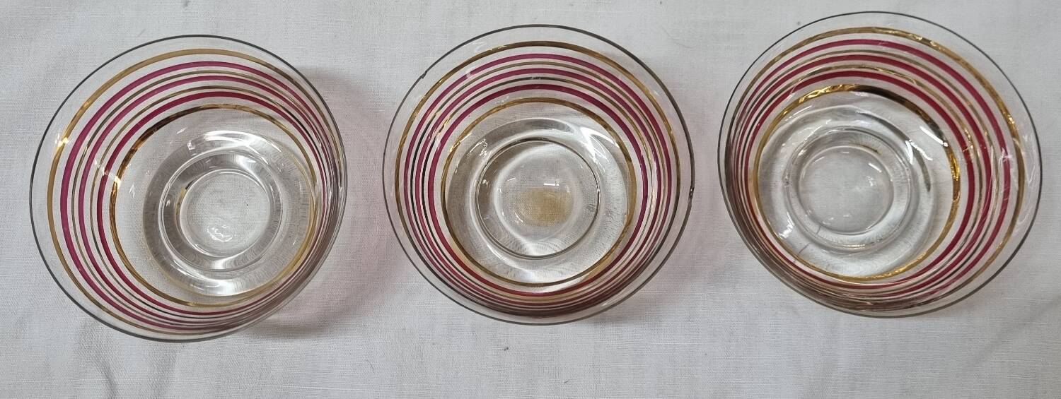 Art Deco ice cream cups from 1930