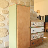 Asymmetrical cabinet