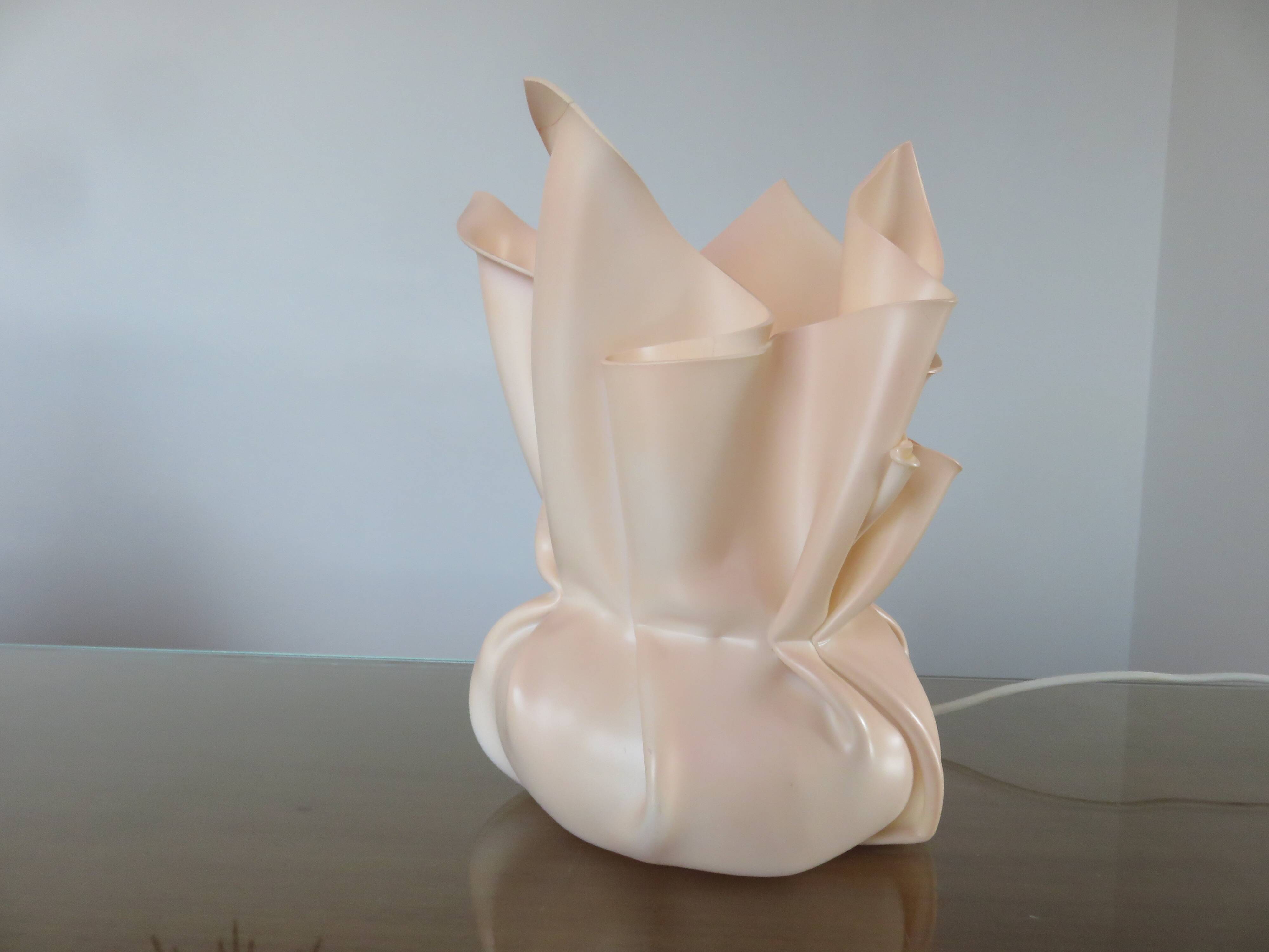 “Les Exclarares” chaplaincy lamp in polycarbonate from the 70s