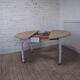 Folding table opening 3 extensions
