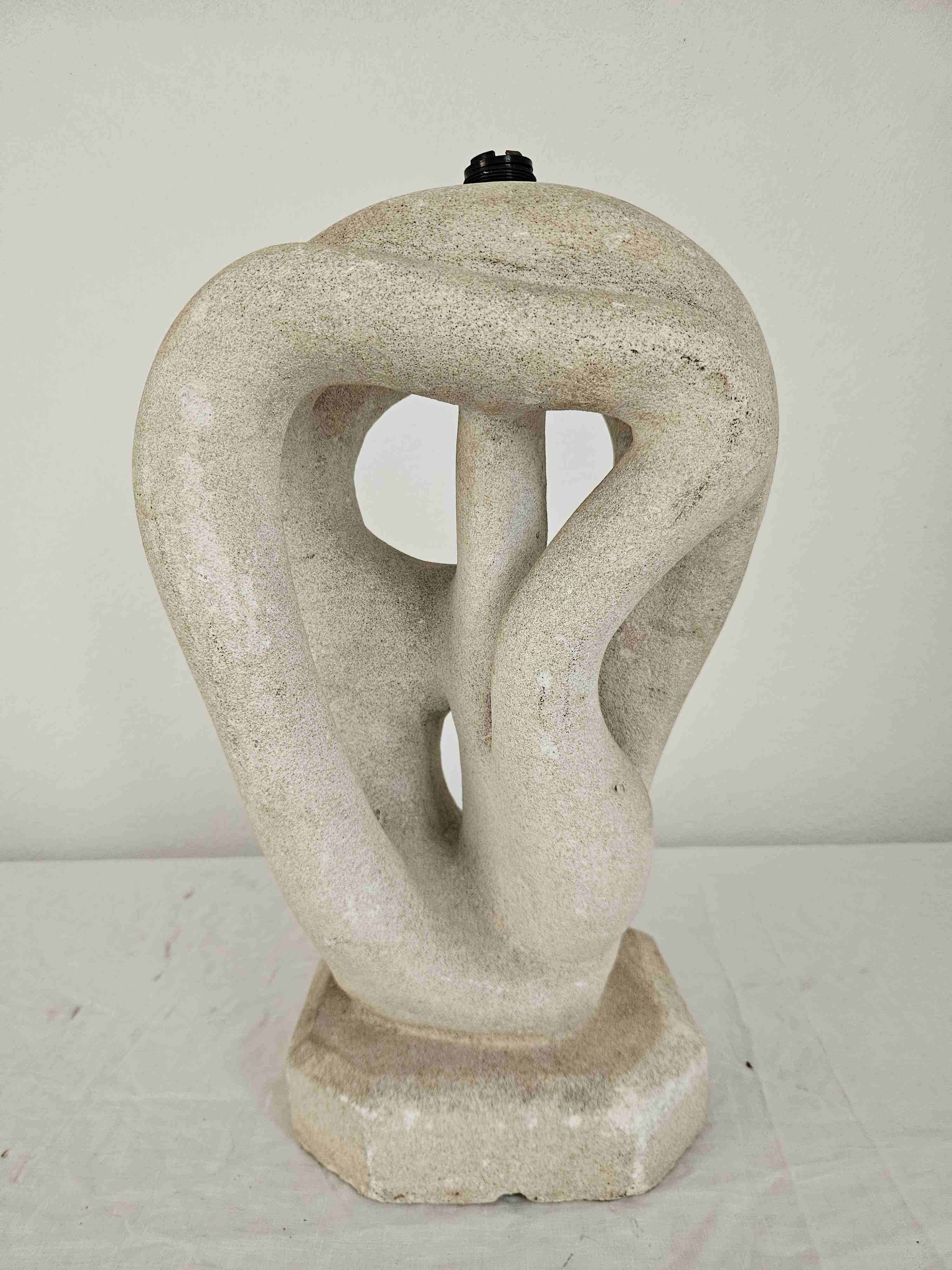 White stone sculpture