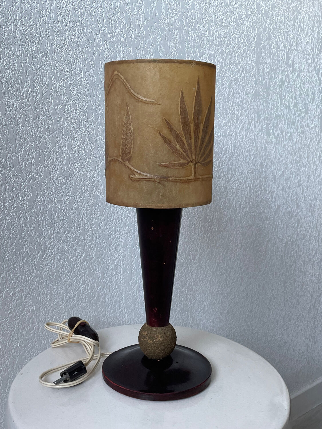 Vintage 60s bohemian lamp