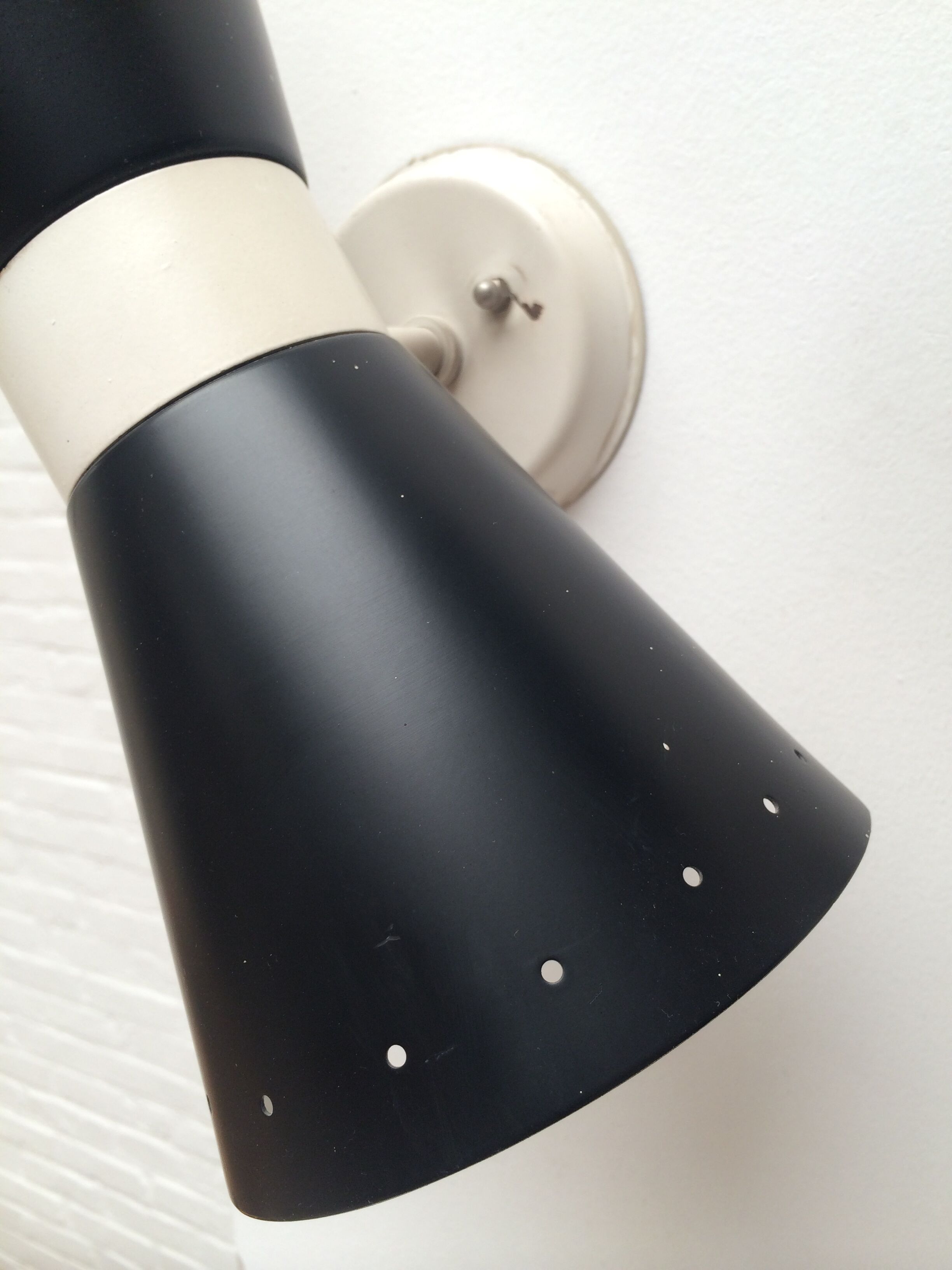 Elegant wall lamps by Stilnovo, anno 1950s (set of 2)