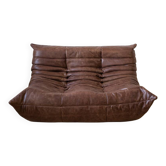 Togo 2 -seater sofa in dubai brown leather