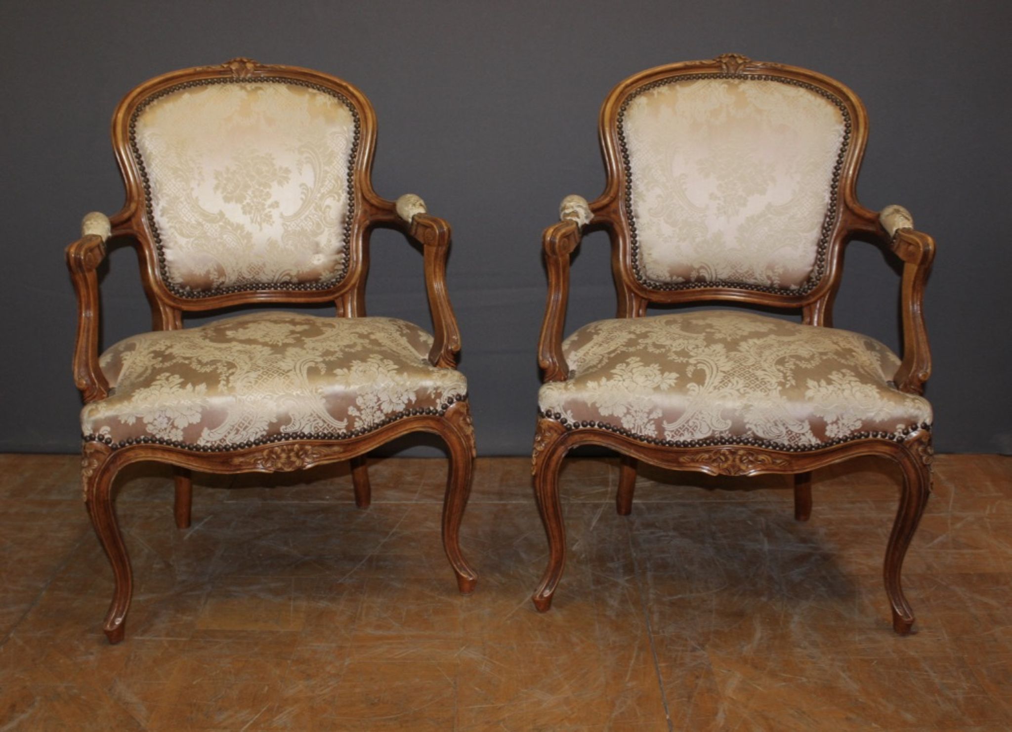 Pair of armchairs Louis XV